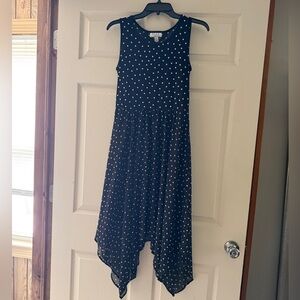 Elle Black and White Polka Dot Top